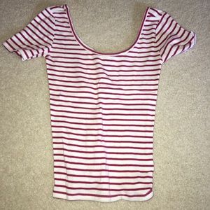 striped t-shirt